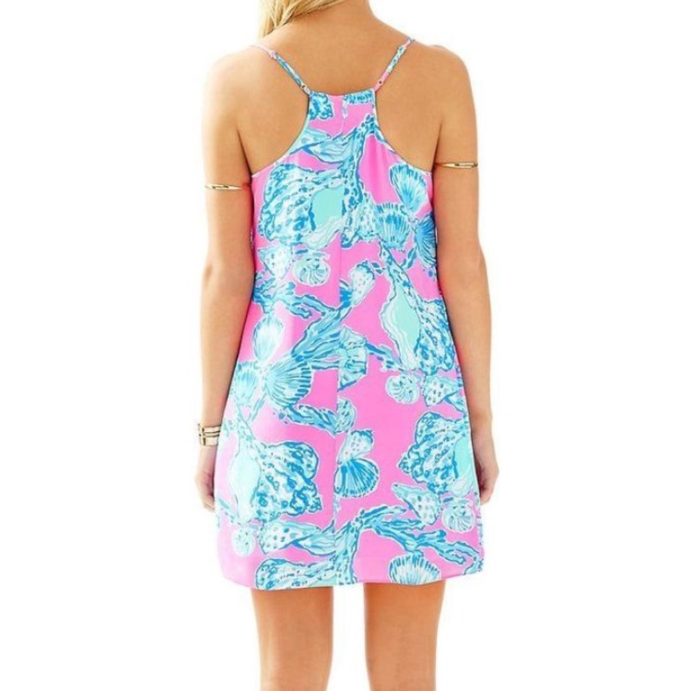 LILLY PULITZER  NWT DRESS PINK POUT BAREFOOT - Picture 3 of 4